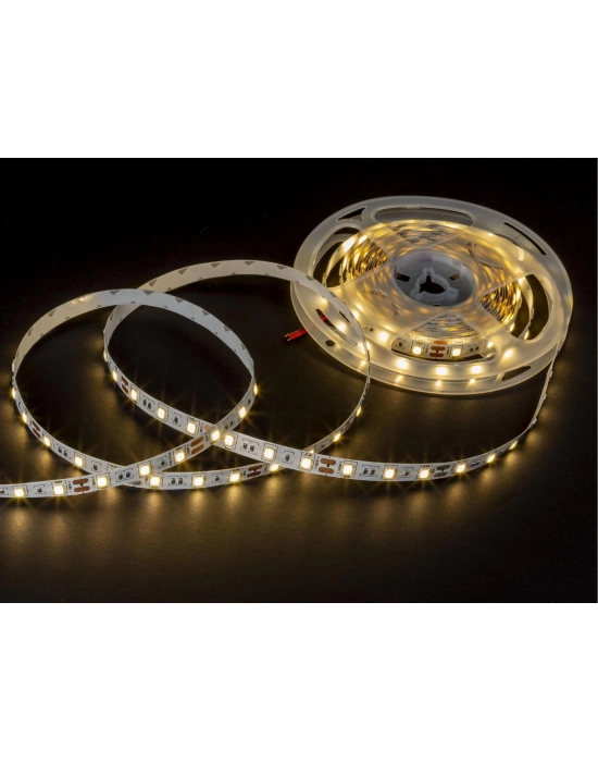 ÇOK SATAN 5 METRE NOAS YL40 4002 İç Mekan 3 Çip 12V Şerit Led 3200K Gün Işığı