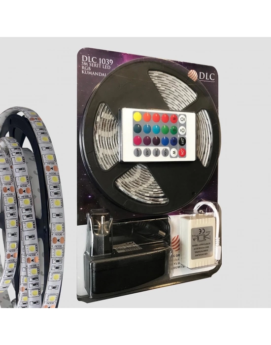 ÇOK SATAN 5 Metre Rgb Şerit Led Seti-iç Ve Dış Mekan Silikonlu-tak Çalıştır