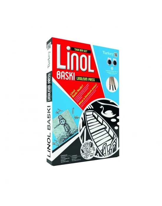 ÇOK SATAN 5004 Linol Baskı Seti