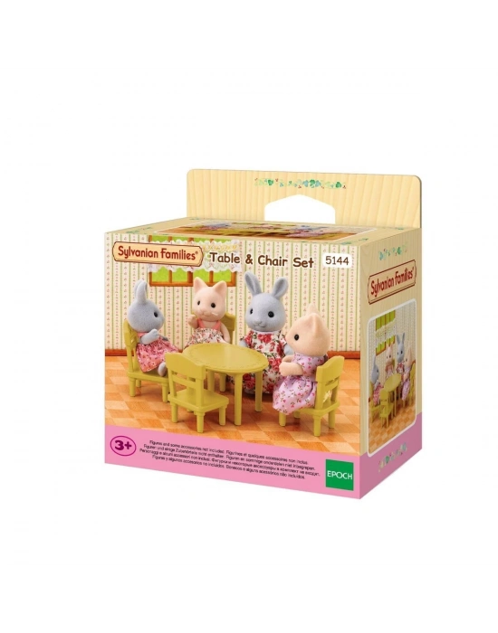 ÇOK SATAN 5144 Sylvanian Families Masa - Sandalye Seti (figürler dahil değildir) +3 yaş