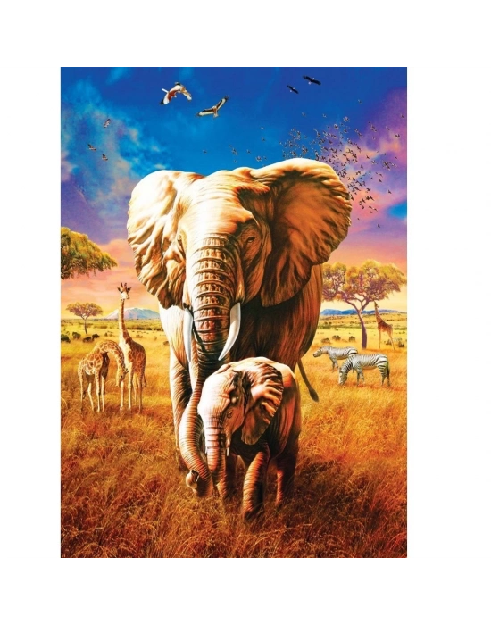 ÇOK SATAN 5204 Art Puzzle, Anne Fil 1000 Parça Puzzle