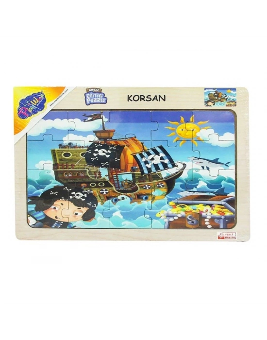 ÇOK SATAN 53/54/55/56 AHŞAP EĞİT.PUZZLE KORSAN