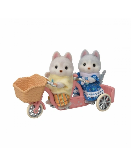 ÇOK SATAN 5637 Sylvanian Families Tandem Bisiklet ve Haskiler +3 yaş
