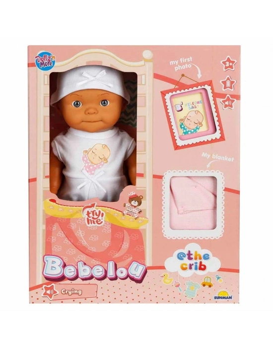 ÇOK SATAN 5683 Bebelou Sesli Hoş Geldin Bebeği 30 cm -Sunman