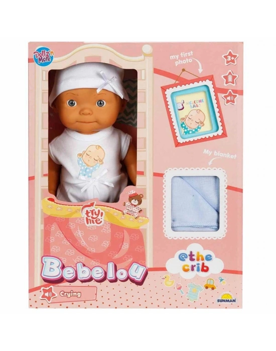 ÇOK SATAN 5683 Bebelou Sesli Hoş Geldin Bebeği 30 cm -Sunman