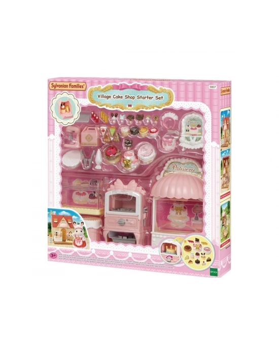 ÇOK SATAN 5807 Sylvanian Families Kasaba Pasta Dükkanı Oyun Seti +3 yaş