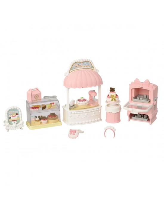 ÇOK SATAN 5807 Sylvanian Families Kasaba Pasta Dükkanı Oyun Seti +3 yaş