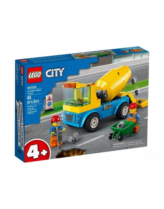 ÇOK SATAN 60325 LEGO® City - Beton Mikseri, 85 parça, +4 yaş