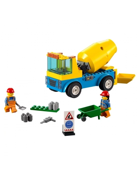 ÇOK SATAN 60325 LEGO® City - Beton Mikseri, 85 parça, +4 yaş