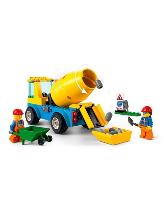 ÇOK SATAN 60325 LEGO® City - Beton Mikseri, 85 parça, +4 yaş