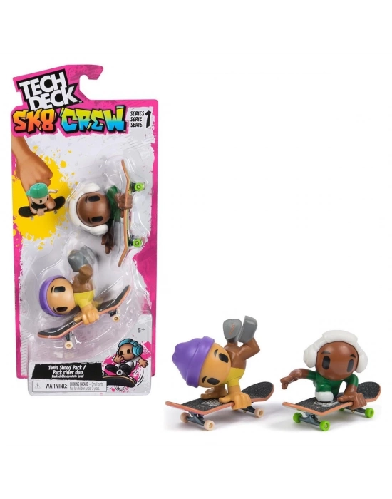 ÇOK SATAN 6071061 Tech Deck SK8 Crew İkili Paket