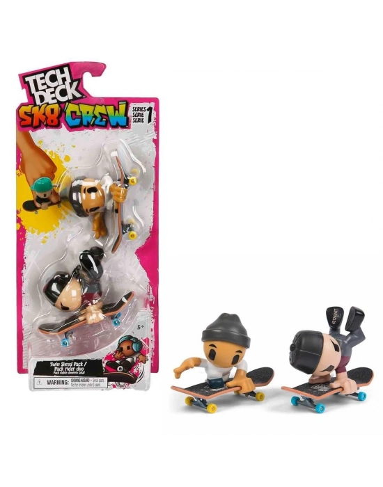 ÇOK SATAN 6071061 Tech Deck SK8 Crew İkili Paket
