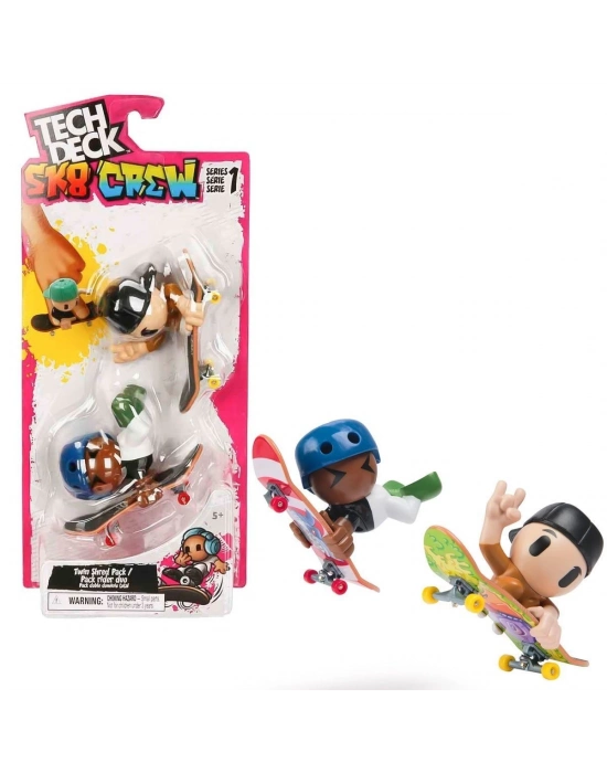 ÇOK SATAN 6071061 Tech Deck SK8 Crew İkili Paket