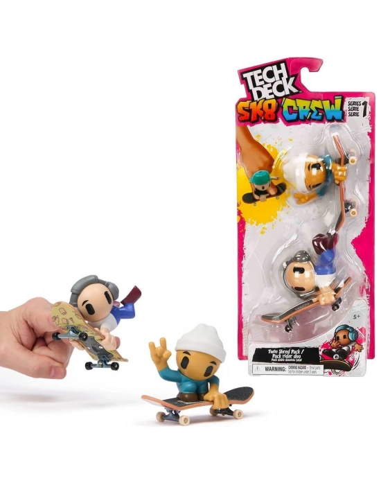 ÇOK SATAN 6071061 Tech Deck SK8 Crew İkili Paket