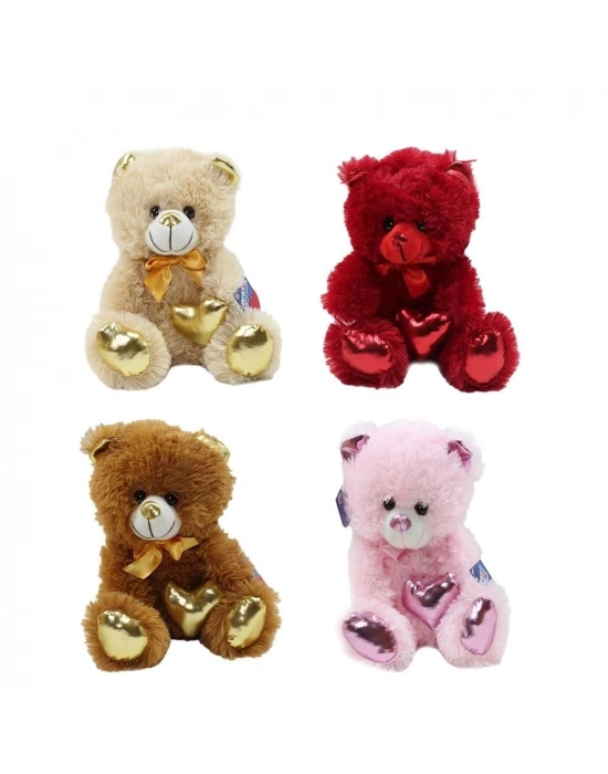 ÇOK SATAN 62500 Parlak Kalpli Peluş Ayı 30 cm