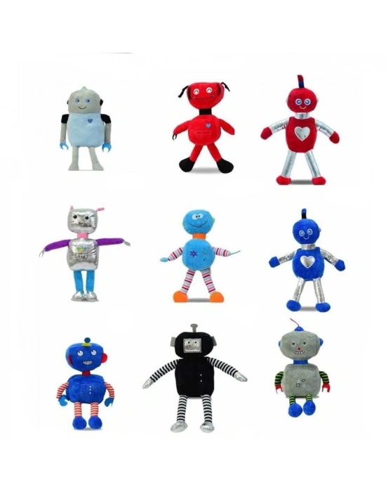 ÇOK SATAN 62895 Peluş 35 cm Robotlar -1 adet stokta olan gönderilir