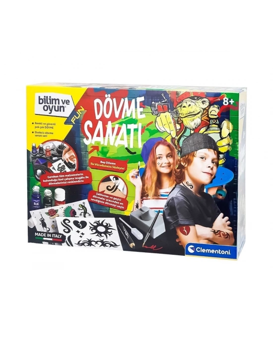 ÇOK SATAN 64329 Bilim ve Oyun - Dövme Sanatı +8 yaş