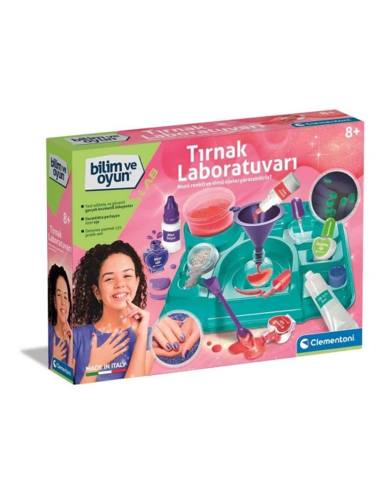 ÇOK SATAN 64471 Bilim ve Oyun - Tırnak Laboratuvarı +8 yaş