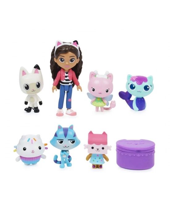 ÇOK SATAN 64840 Gabbys Dollhouse Delüks 7li Figür Seti