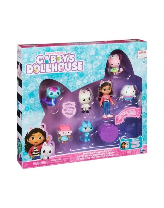 ÇOK SATAN 64840 Gabbys Dollhouse Delüks 7li Figür Seti