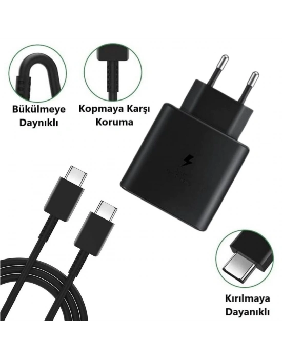 ÇOK SATAN 65w Hızlı Şarj Edebilen Type C Uçlu Şarj Aleti