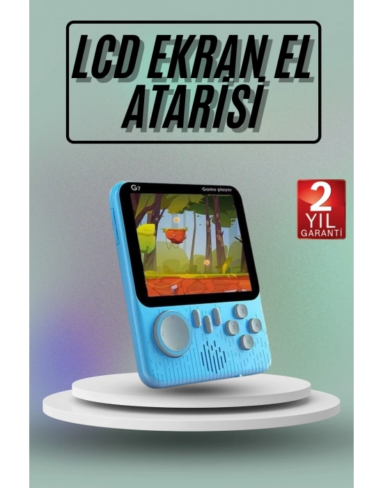 ÇOK SATAN 666 Oyunlu Retro El Konsolu Atari 3.5 İnç Taşınabilir Oyun Konsolu