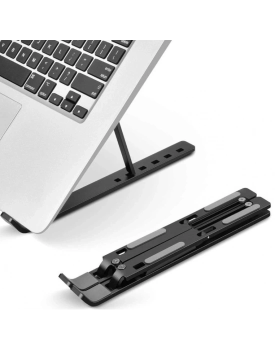 ÇOK SATAN 7 Kademeli Ayarlı Katlanabilir Laptop Tablet Standı Siyah