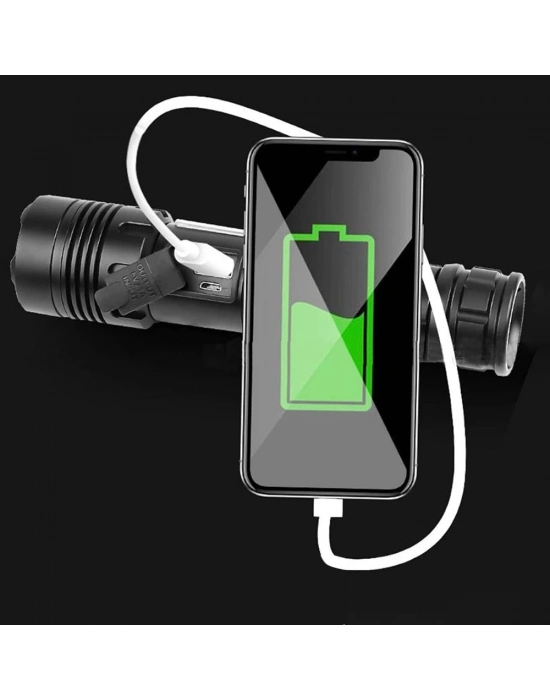 ÇOK SATAN 7 Mod Tx6 Powerbank El Feneri  Wt-624