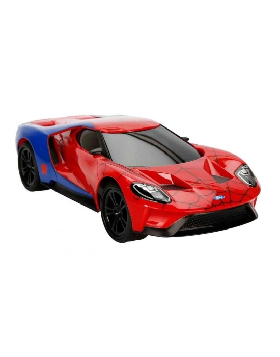 ÇOK SATAN 7038 1:16 Marvel Spiderman 2017 Ford GT USB Şarjlı Uzaktan Kumandalı Araba