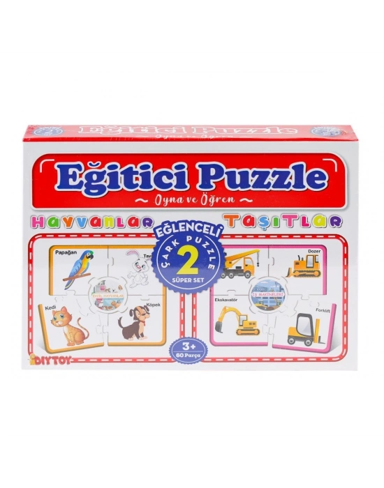 ÇOK SATAN 7196 ÇARK PUZZLE HAYVANLAR