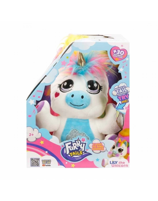 ÇOK SATAN 72033 Lily Sesli ve Işıklı Unicorn Peluş