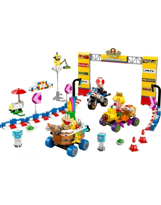 ÇOK SATAN 72036 Lego Super Mario - Baby Peach ve Grand Prix Seti 823 parça +8 yaş