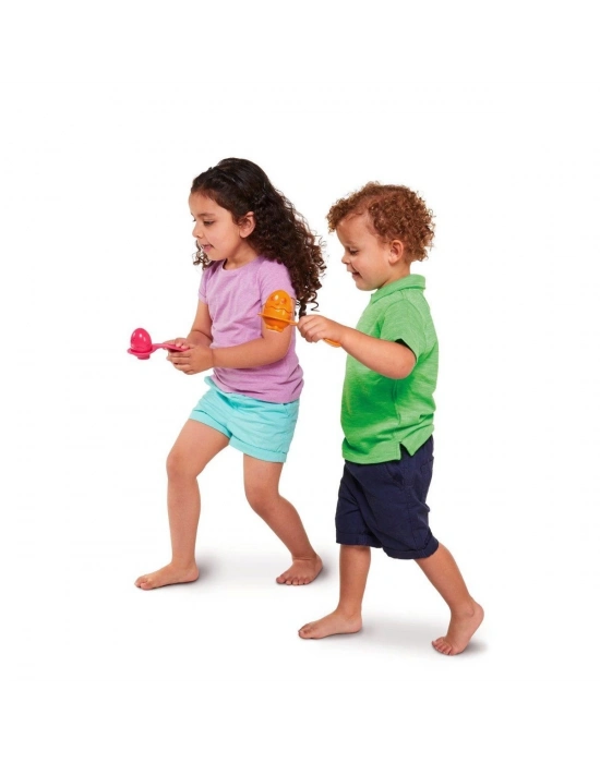 ÇOK SATAN 73082 Tomy, Saklambaçlı Yumurtalar Kaşık Seti, 6-36 ay