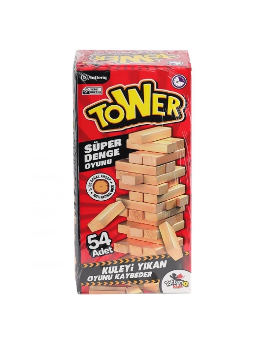 ÇOK SATAN 7314 Tower Denge Oyunu 54 Parça -Totteriq