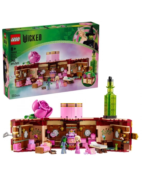 ÇOK SATAN 75683 Lego Wicked - Elphaba ve Glindanın Yurdu 740 parça +8 yaş