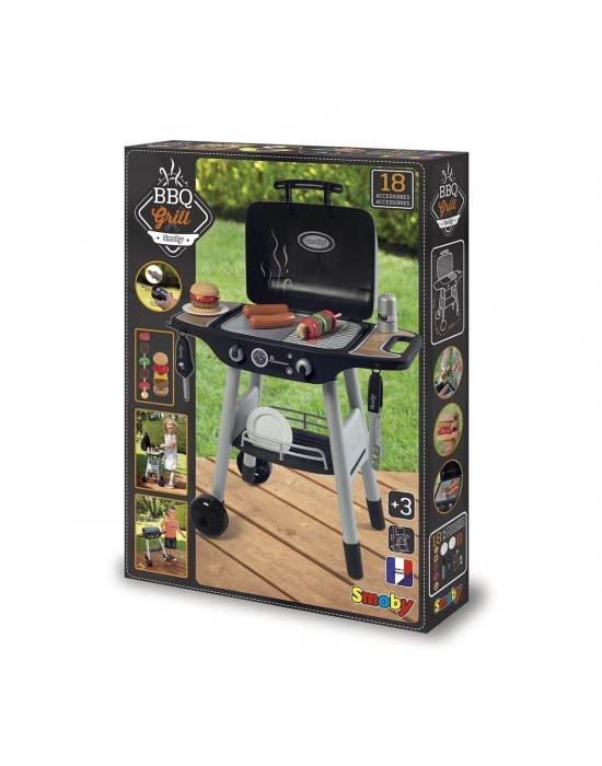 ÇOK SATAN 7600312001 Smoby, BBQ Grill - Barbekü / 3-8 yaş **OYUNCAK**