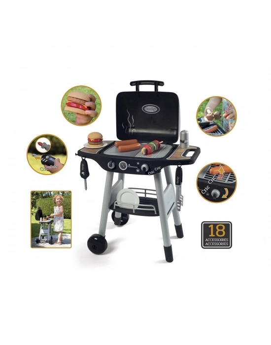 ÇOK SATAN 7600312001 Smoby, BBQ Grill - Barbekü / 3-8 yaş **OYUNCAK**