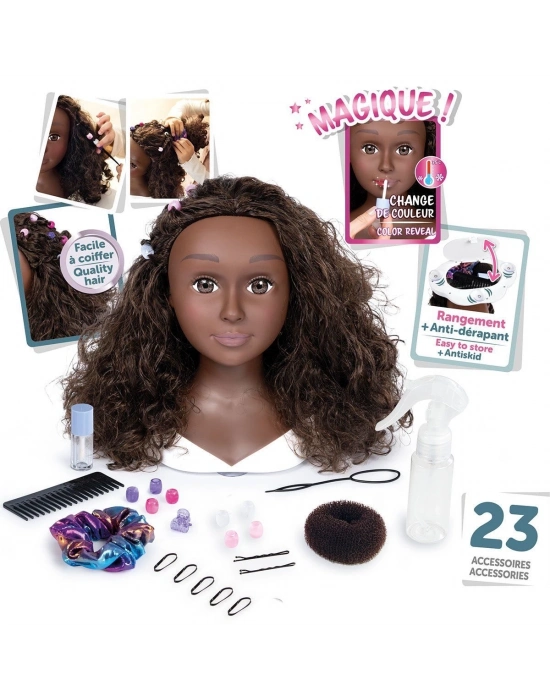 ÇOK SATAN 7600320318 Afro Stil Bebek Başı Güzellik Seti