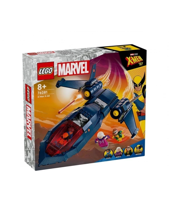 ÇOK SATAN 76281 LEGO® Marvel X-Men X-Jet 359 parça +8 yaş