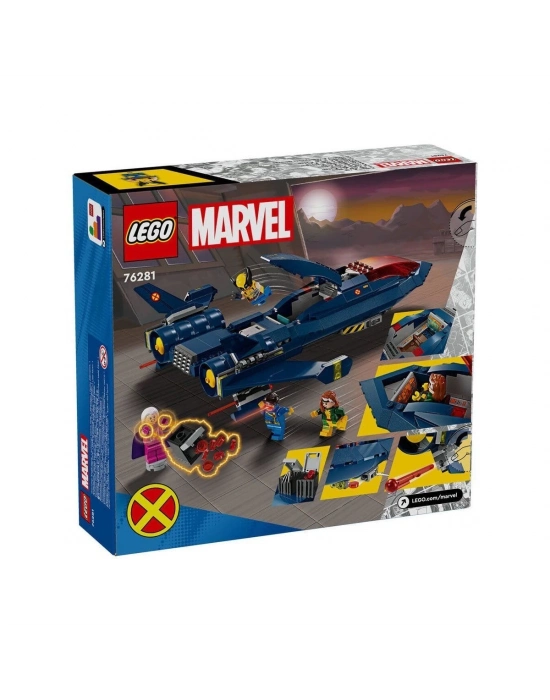 ÇOK SATAN 76281 LEGO® Marvel X-Men X-Jet 359 parça +8 yaş