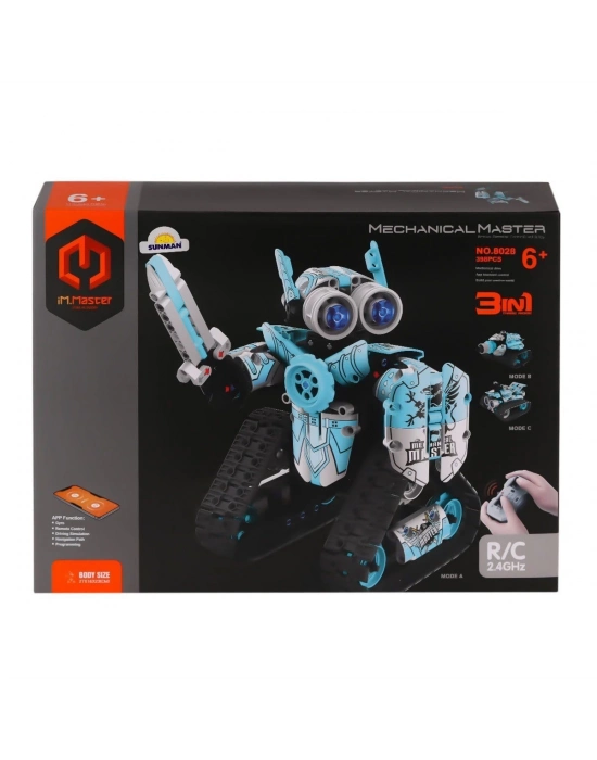 ÇOK SATAN 8028 IMM Mekanik Master Kumandalı Robot Araba Blokları 3IN1  398 Parça