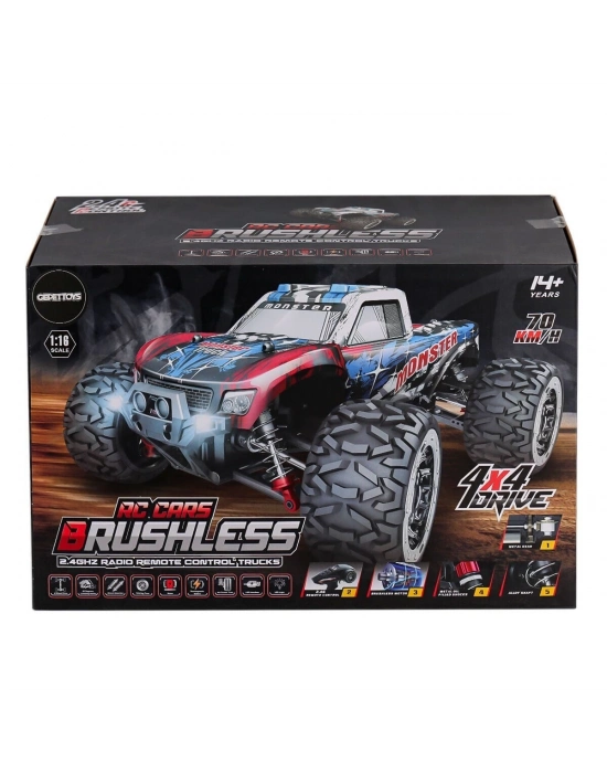 ÇOK SATAN 866-1602 Kumandalı 1:16 70 km/h Brusless Araba 4x4