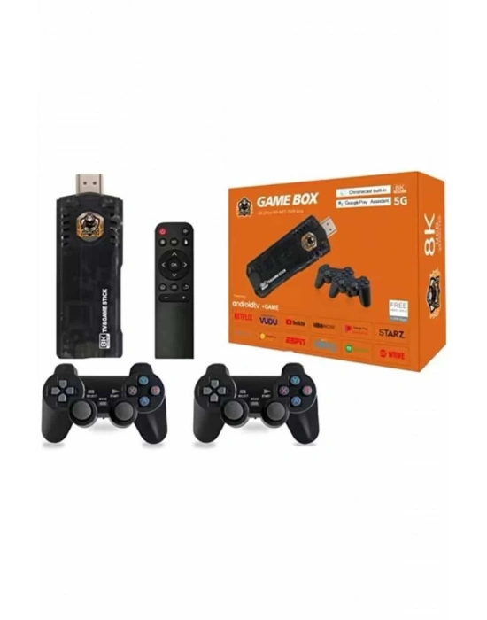 ÇOK SATAN 8K Ultra HD Game Box 36500 Oyunlu Game Stick Oyun Konsolu