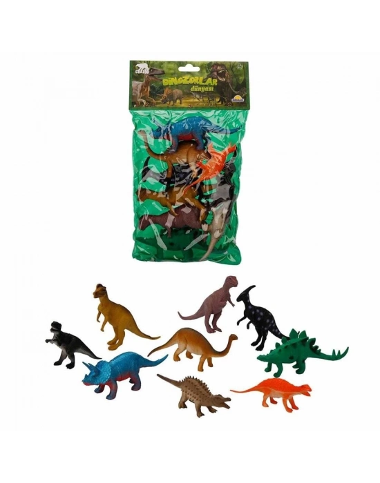 ÇOK SATAN 9 lu Dinozor Figür Seti 12-20 cm
