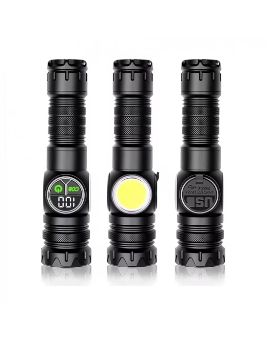 ÇOK SATAN 9 Mod Şarjlı Kamp Lambası El Feneri  Wt-704