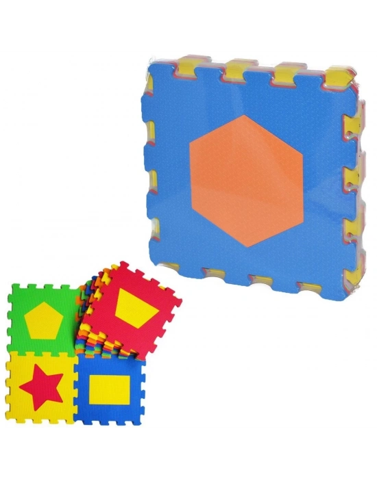 ÇOK SATAN 90-955 ECO EVA 33X33 Geomerik Şekilli Oyun Halısı 7mm