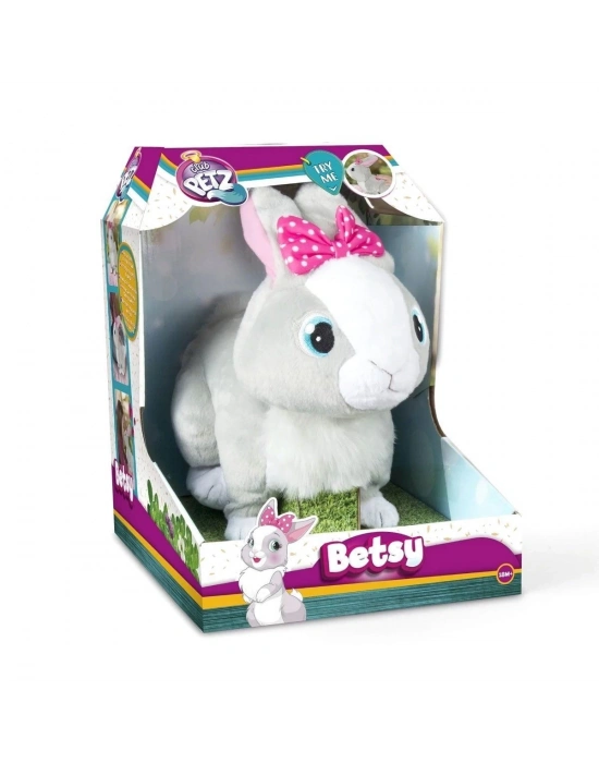 ÇOK SATAN 9586 Sesli ve Hareketli Peluş Tavşan Betsy -Sunman
