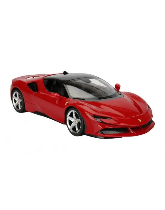 ÇOK SATAN 97300 1:14 Ferrari SF90 Stradale Işıklı Uzaktan Kumandalı Araba 34 cm