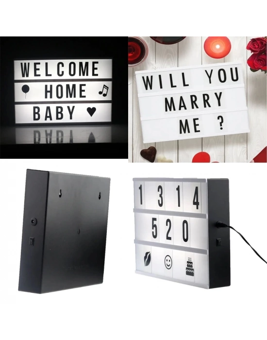 ÇOK SATAN A4 Led Işıklı Yazı Panosu Lightbox