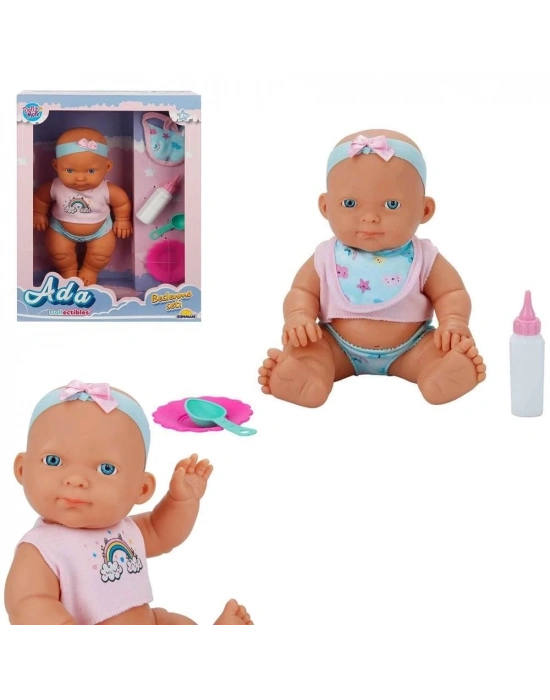 ÇOK SATAN Ada Bebek Beslenme Seti 23 cm Oyuncak Et Bebek